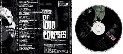 Rob Zombie House Of 1000 Corpses Soundtrack US Promo CD album